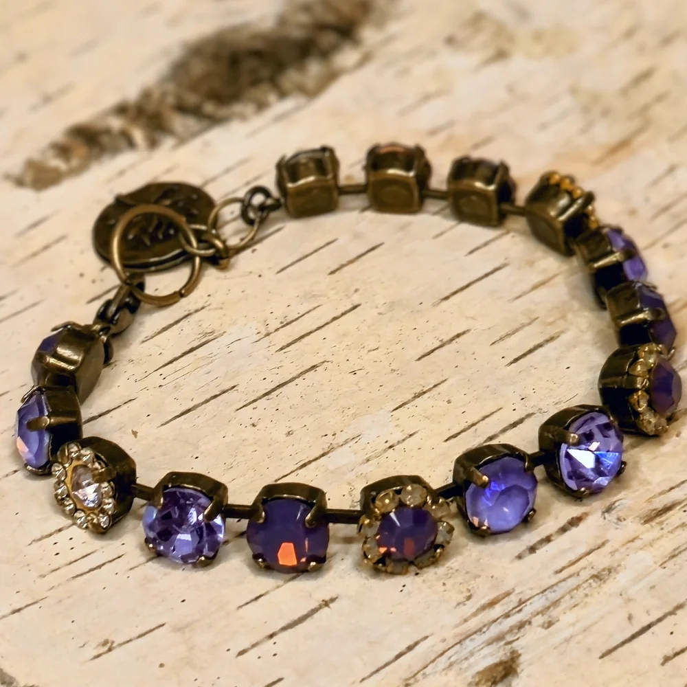 Sorrelli Inspired purple amethyst
